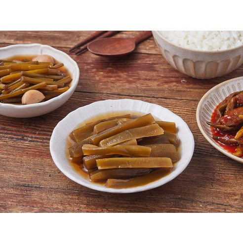 [Cheonnyeonui Banchan] Soy-Pickled Celtuce Stems 1kg