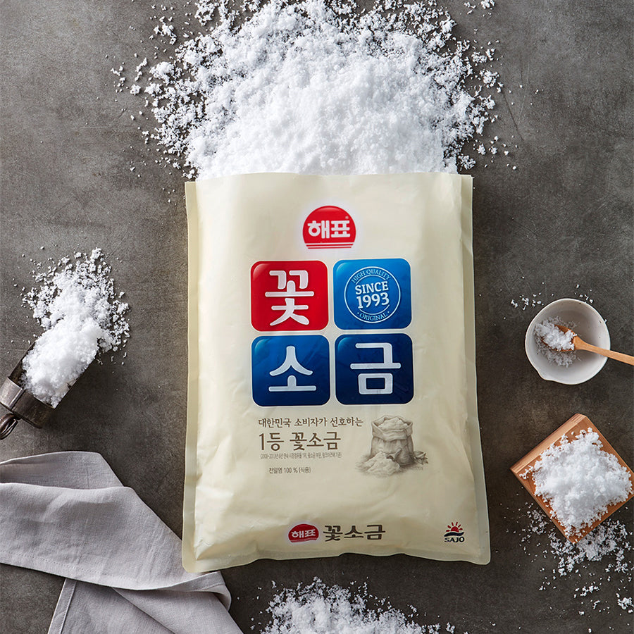 [해표] 꽃소금 1kg