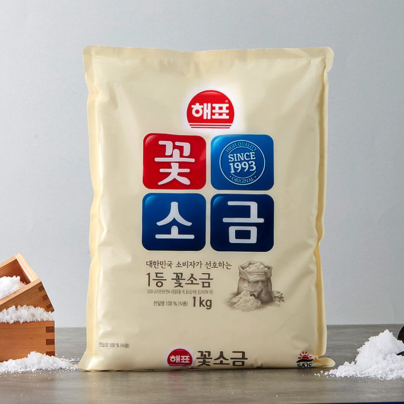 [해표] 꽃소금 1kg