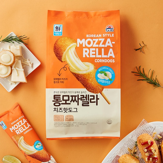 [대림] 통모짜렐라 치즈핫도그 80g*5EA
