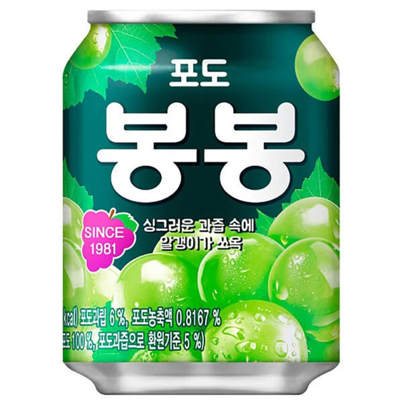 [해태] 포도봉봉 238ml*12개