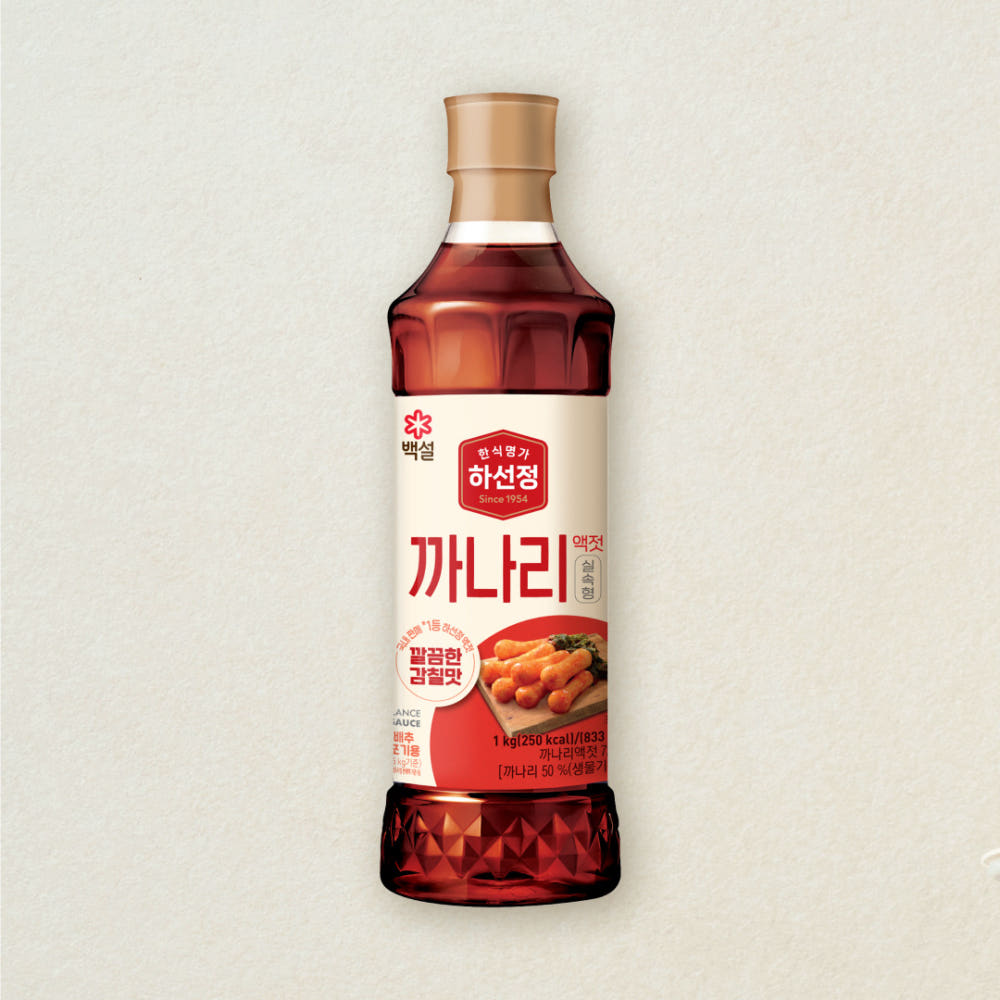 [Hasunjung] Sand Lance Fish Sauce 1kg