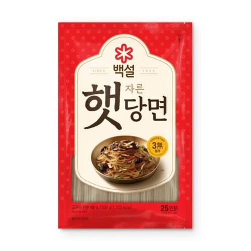 [백설] 자른햇당면 500g