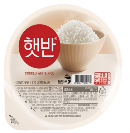 [햇반] 햇반 210g*36개입 -1박스