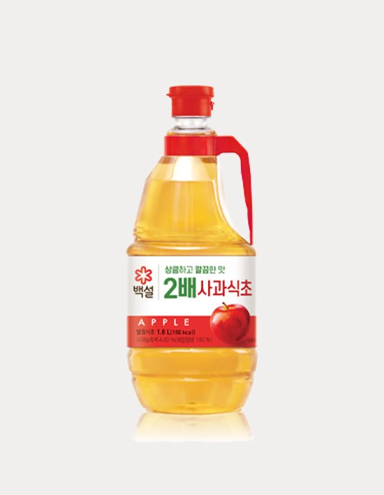 [백설] 2배사과식초 1.8L