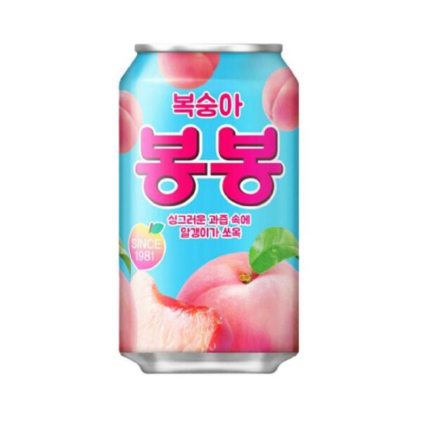 [해태] 복숭아봉봉 340ml*24개입