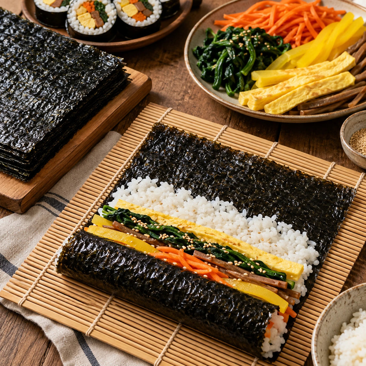 [서천김] 김밥김 230g AI 활용 예시