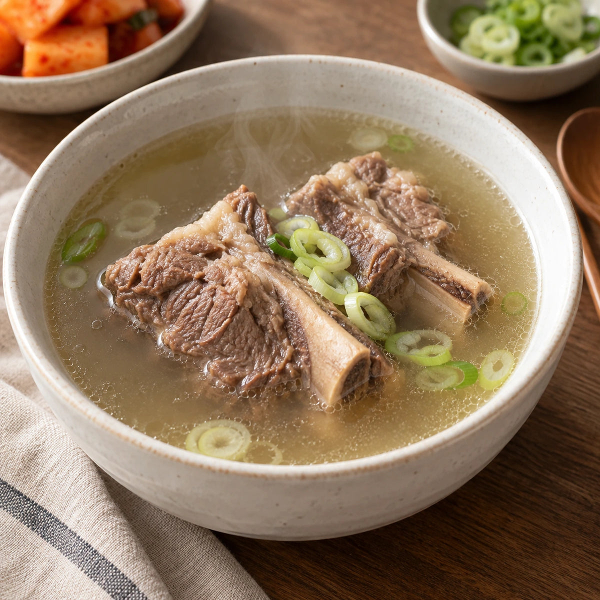 [따숨] 갈비탕 600g AI 활용 예시