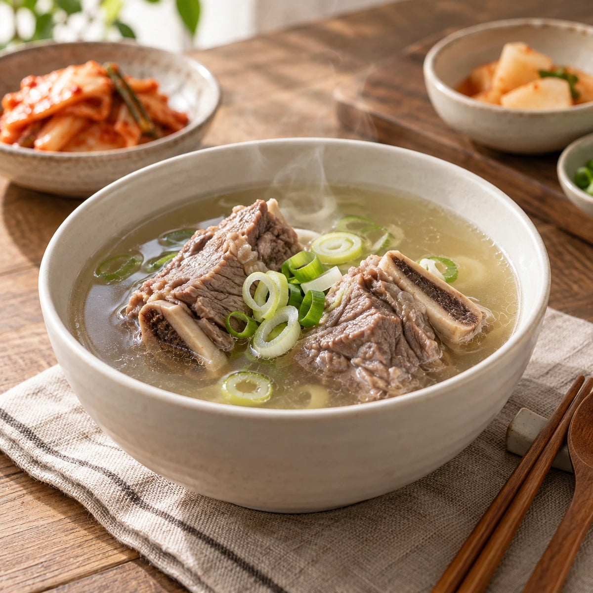 [따숨] 갈비탕 600g AI 활용 예시