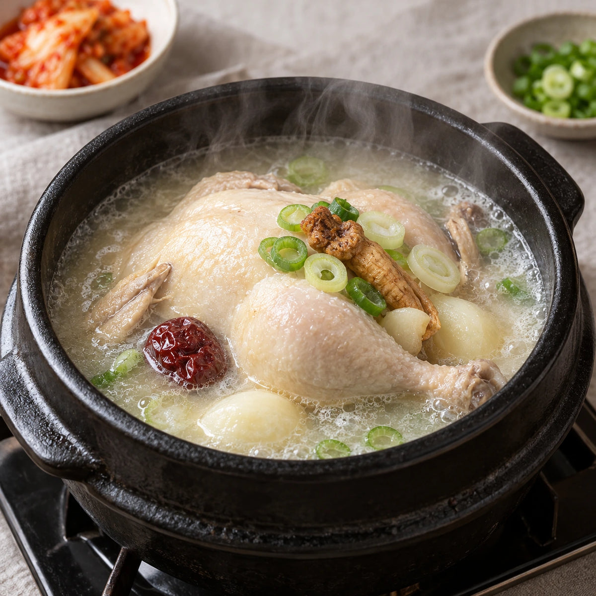 [하림] 하림이닭 삼계탕 800g AI 활용 예시