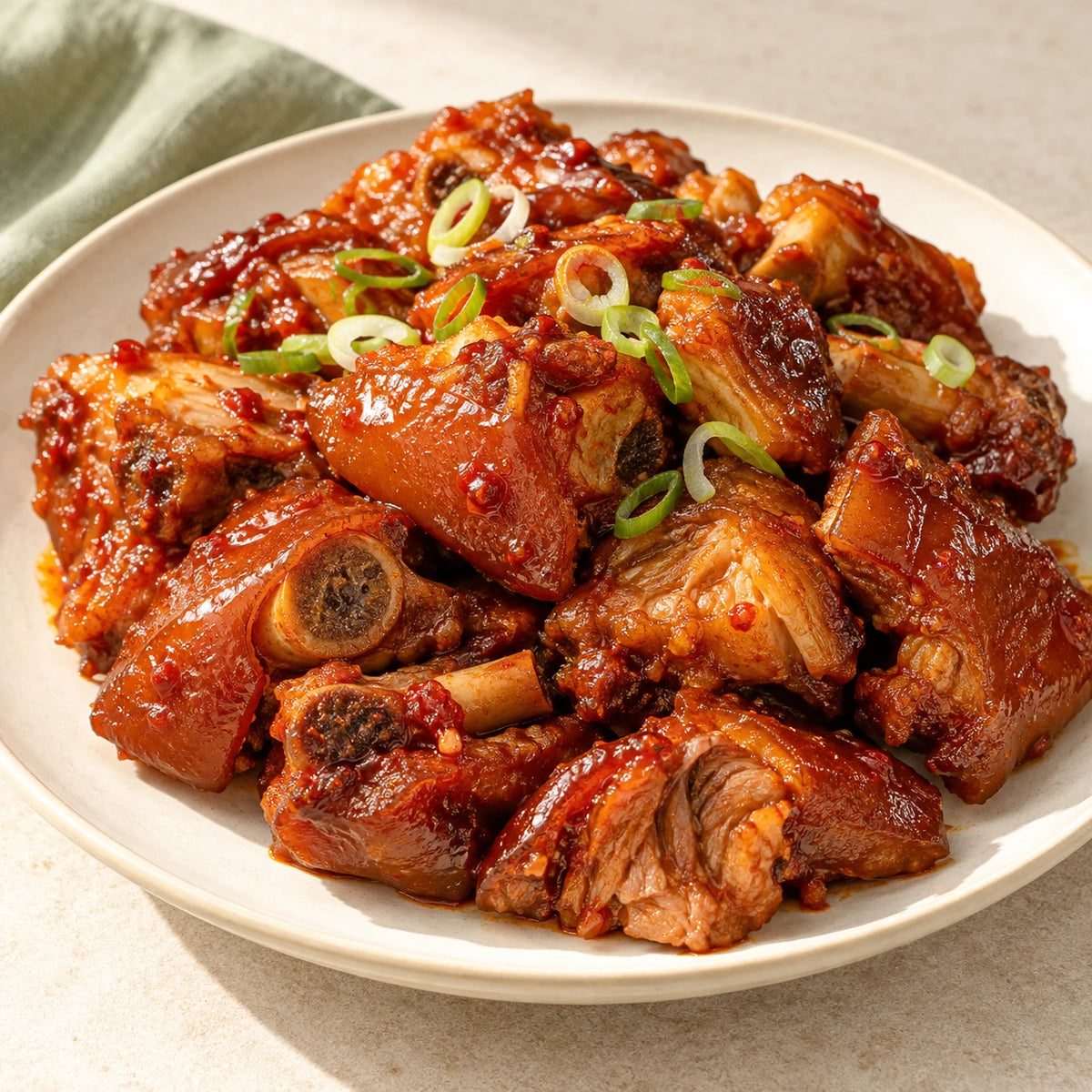 [참누리푸드시스템] 매운족발 600g · 충분히 가열한 조리예